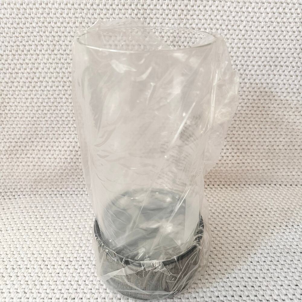 Partylite NIB P90534 Modern Rustic Country Hurricane Glass Candle Holder Retired - Picture 2 of 6